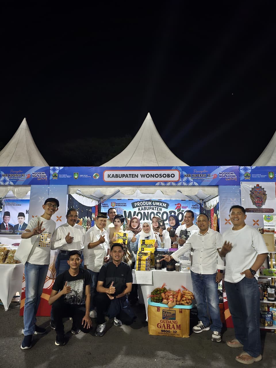 Stand UMKM Kabupaten Wonosobo Meriahkan Peringatan Hari Koperasi ke-79 Tingkat Jawa Tengah

